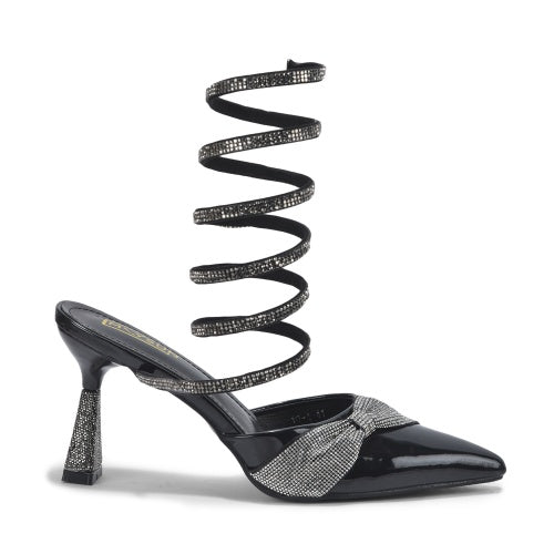 Ankle Wrap Designer Party Heels - Limited Edition - Maysun Footwear
