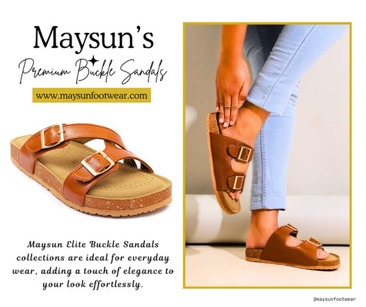 Eco-Friendly Luxury: Maysun's Best Sustainable Buckled Sandals