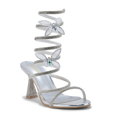 Spiral Ankle Wrap Designer High Heels - Limited Edition - Maysun Footwear