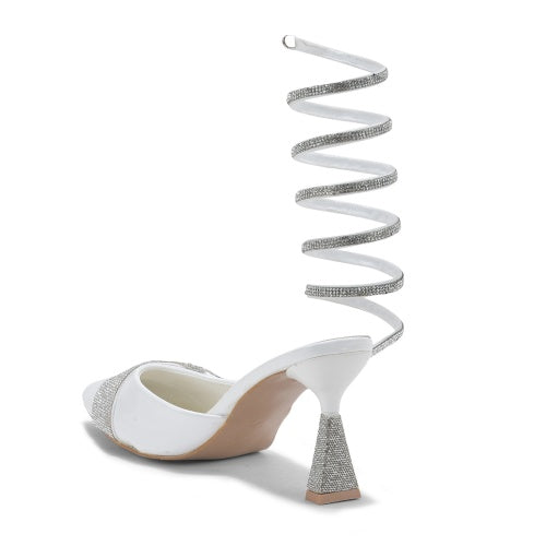 Wraparound Designer Party Heels - Limited Edition - Maysun Footwear